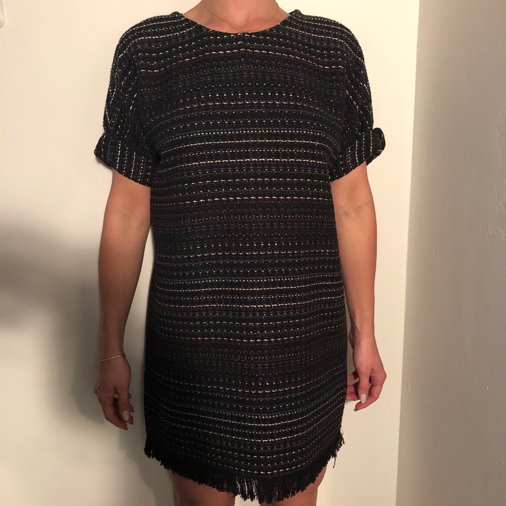 NWT Zara square cut dress